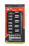 3/8" Drive Metric Socket Set