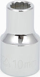1/2" Drive Metric 12 Point Sockets